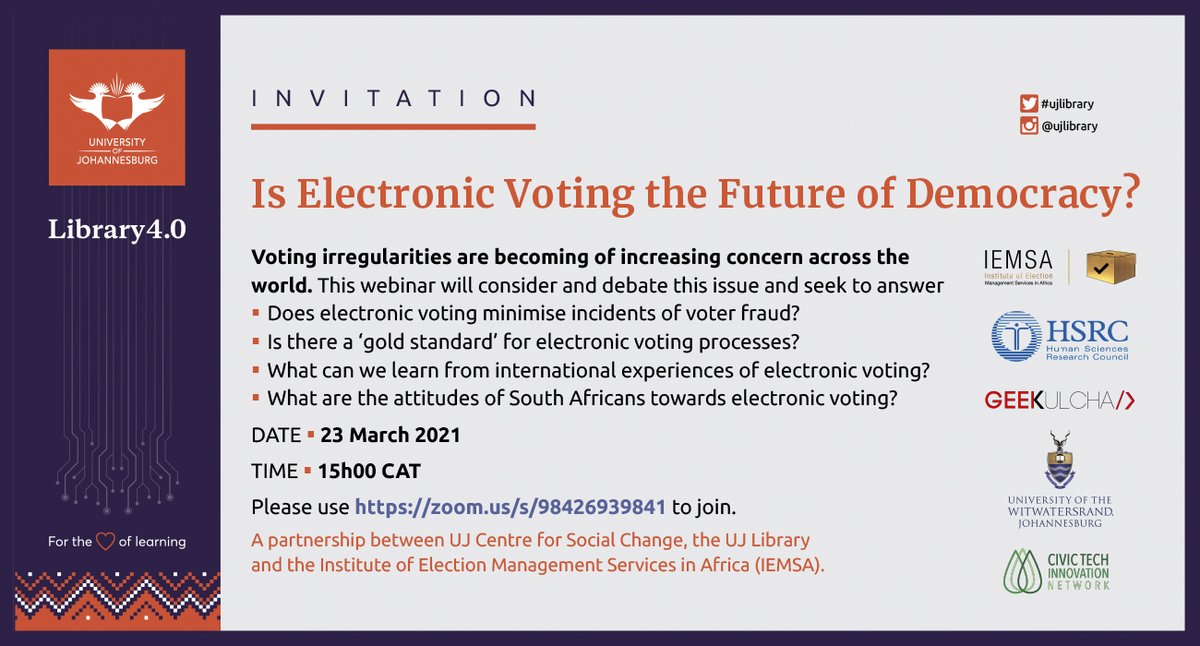 UJ Library tweet media