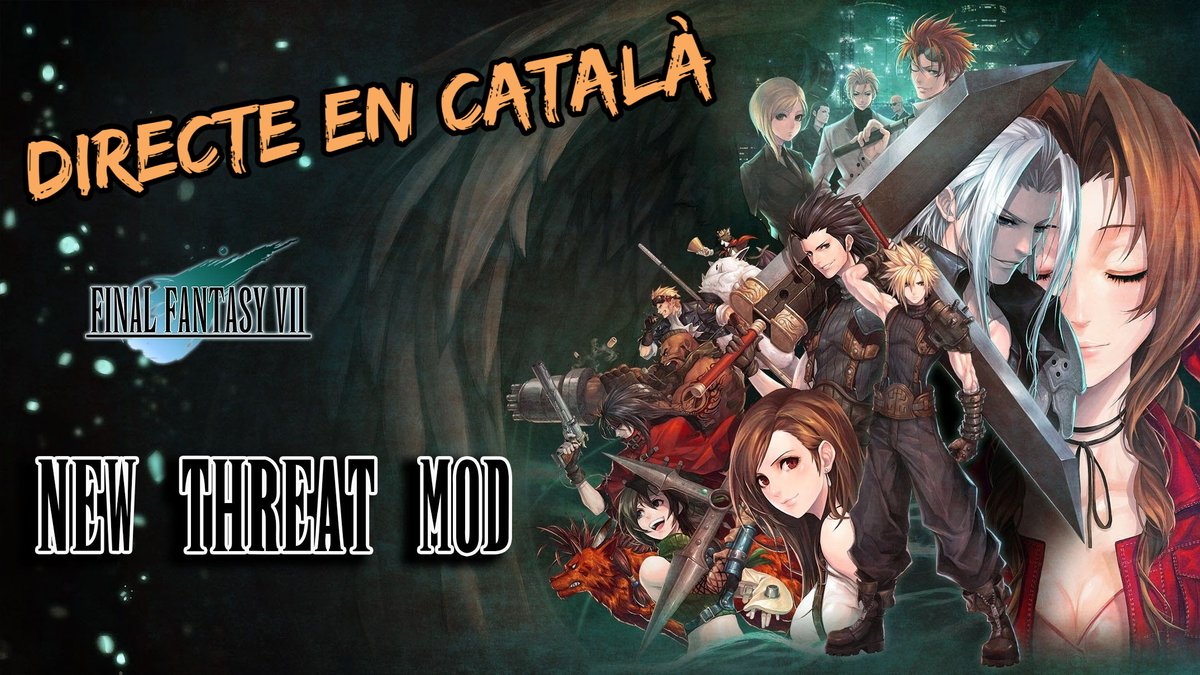 BlueKenCAT's tweet photo. Tarda plujosa tarda de RPGs, veniu i parlem una mica mentre plou i ens passem el Final Fantasy 7 + Threats Mod en Català

https://t.co/hagMxt3Y2f

#FF7 https://t.co/WNAGRwM8Ds