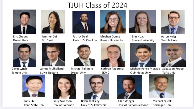 Robin Naples (@robinnaplesmd) on Twitter photo Congratulations and welcome to the <a href="/JeffEMRes/">Jefferson EM Residency</a> Class of 2024. We are so excited to have you join our team! #MatchDay2021 Congratulations and welcome to the <a href="/JeffEMRes/">Jefferson EM Residency</a> Class of 2024. We are so excited to have you join our team! #MatchDay2021
