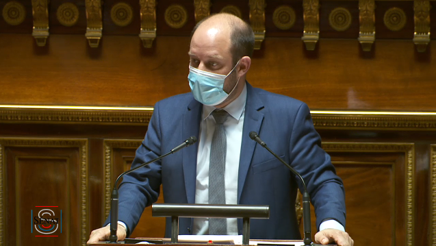 's tweet image. ✅ Jeudi 18 mars 2021, le #Sénat a adopté la #PPLSecuriteGlobale par 238 voix contre 98, sur le rapport de @DAUBRESSE_MP
 et @loichervepublic de la #ComLoisSénat (pdt : @fnb_officiel).

En savoir plus :
🔍 sén.at/fTelRy
Revoir la discussion :
📽️ sén.at/lujDPh