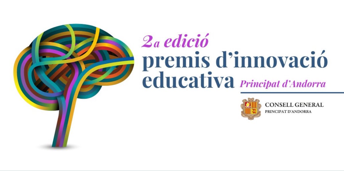 ConsellGeneral's tweet photo. 📡Us convidem a participar als Premis d’innovació educativa Principat d’Andorra i guanya premis importants!!

👉projectes pedagògics de l’àmbit professional, fins a 12.000€
👉projectes de promoció del país fins a 1500€

🔖📚Bases del concurs: https://t.co/4YxDdcZlQh https://t.co/PzZnOhZWDw