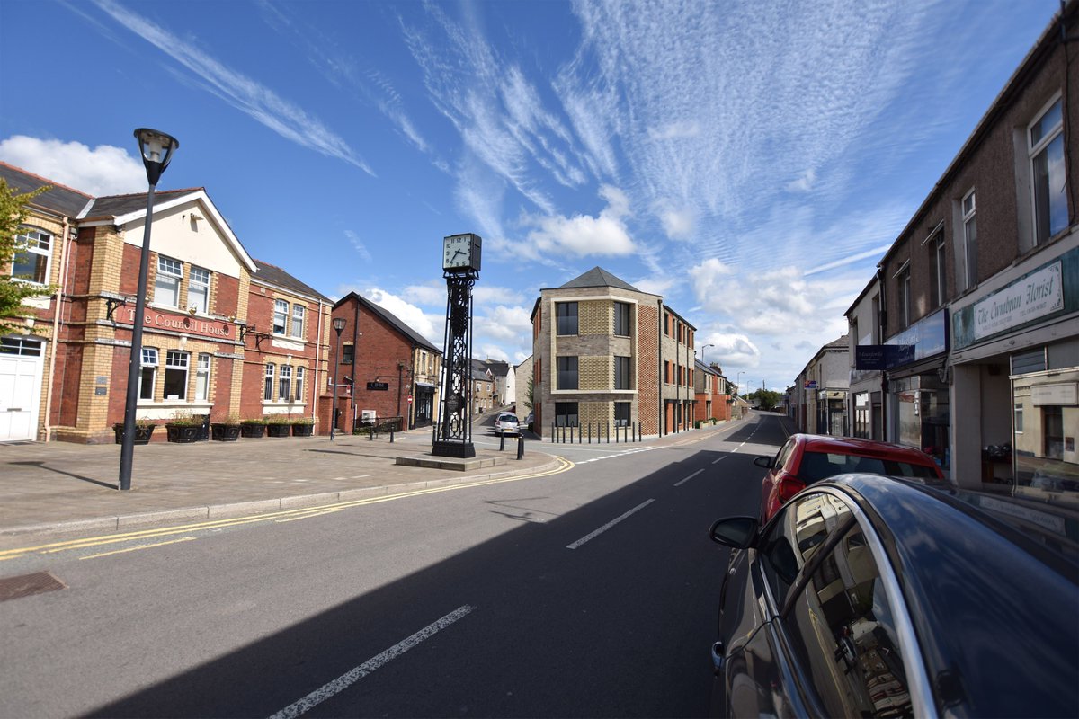Great news received today that our scheme for the redevelopment at Victoria Street, Old Cwmbran has received planning permission, as this has been a very challenging scheme indeed.  Great news for all the team at <a href="/BronAfon/">Bron Afon - Community Housing Association</a> @BearStructures <a href="/lrmplanning/">LRM Planning</a> &amp; wkplasterers.
