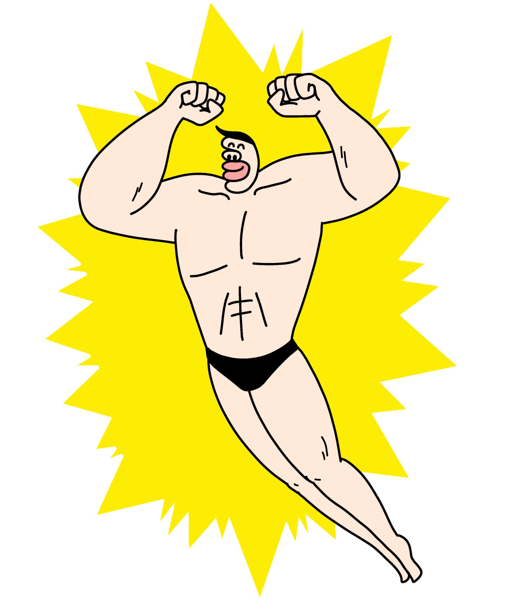 ぷにまあむ オリジナルキャラクターのマッスルゴロウ Suzuriでグッズ販売中 マッチョ 筋肉 オリジナルキャラクター T Co Efneiqdovg Twitter