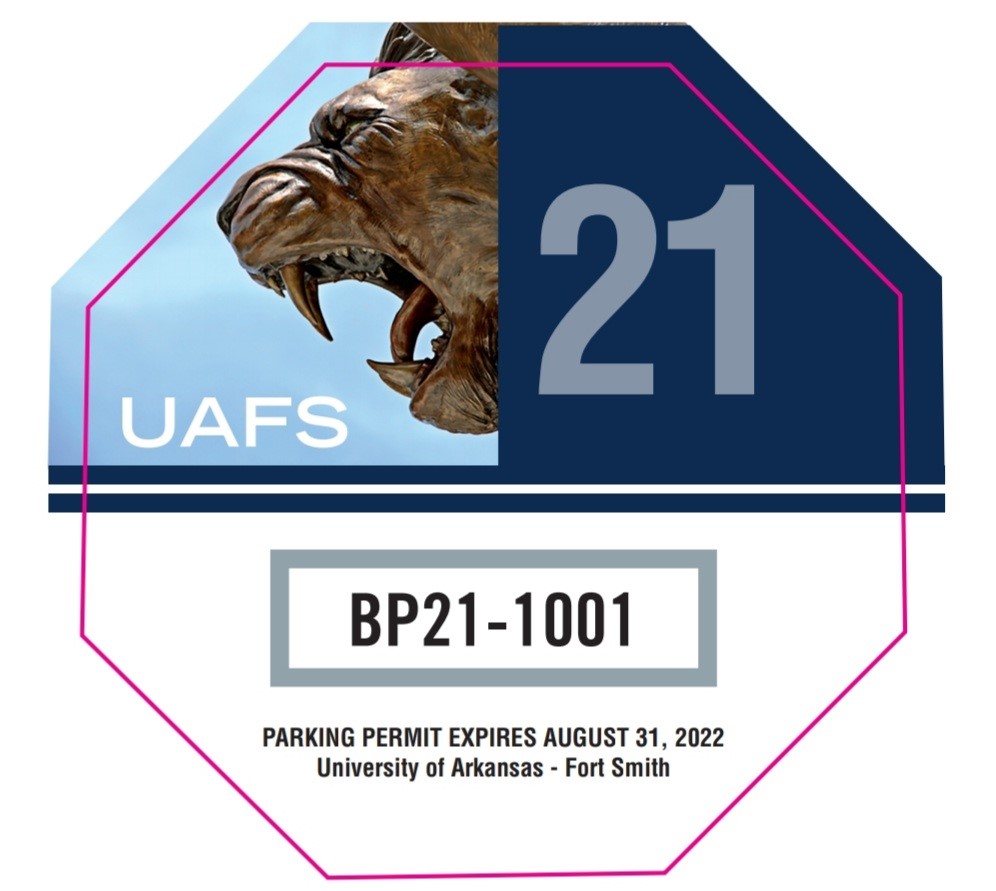 UAFS_Parking's tweet photo. Lions! We are taking a poll on the designs for 21-22 permits! We have three proofs and want you all to pick your favorite! See below and the follow up poll to vote! (Polls open for five days) https://t.co/UyqAof7Qw7