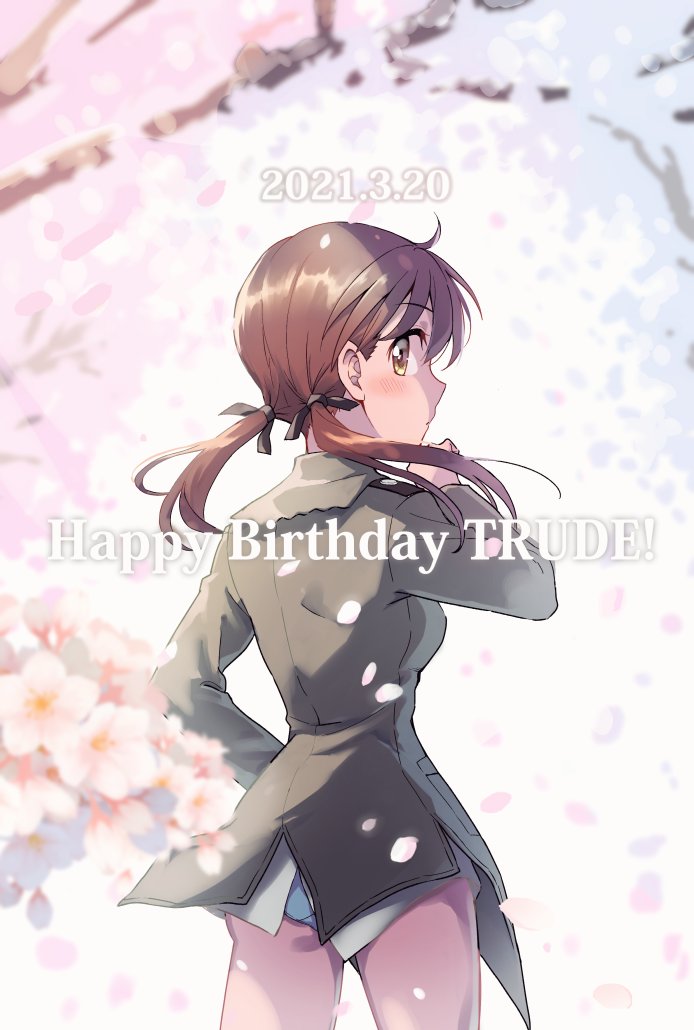 ゲルトルート・バルクホルン 「#ゲルトルート・バルクホルン誕生祭2021 」|にいな涼🦝🍅のイラスト