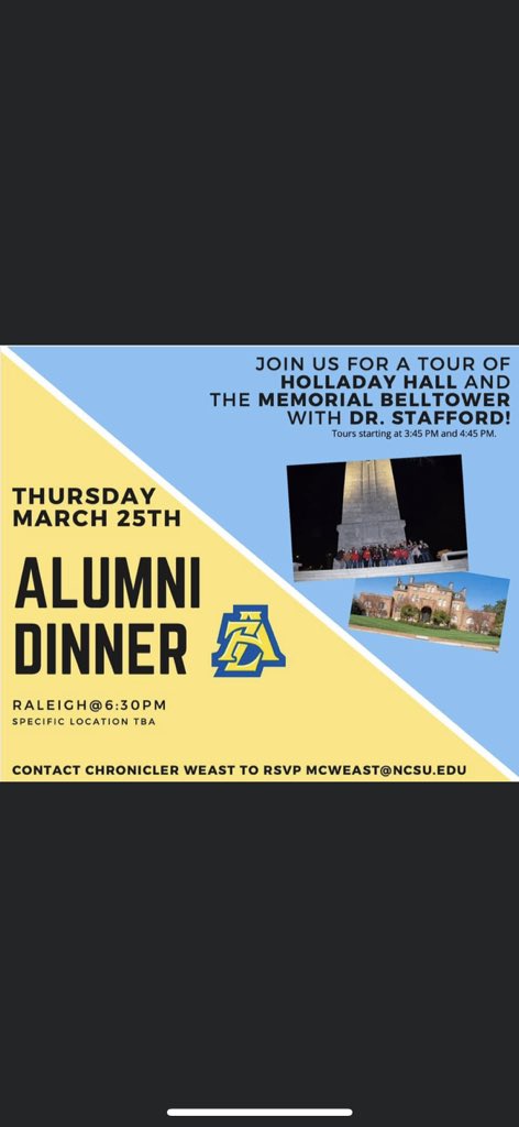 AZ Alumni are invited to a special dinner during Ag Awareness Week. Please RSVP to Chronicler Madi Weast!