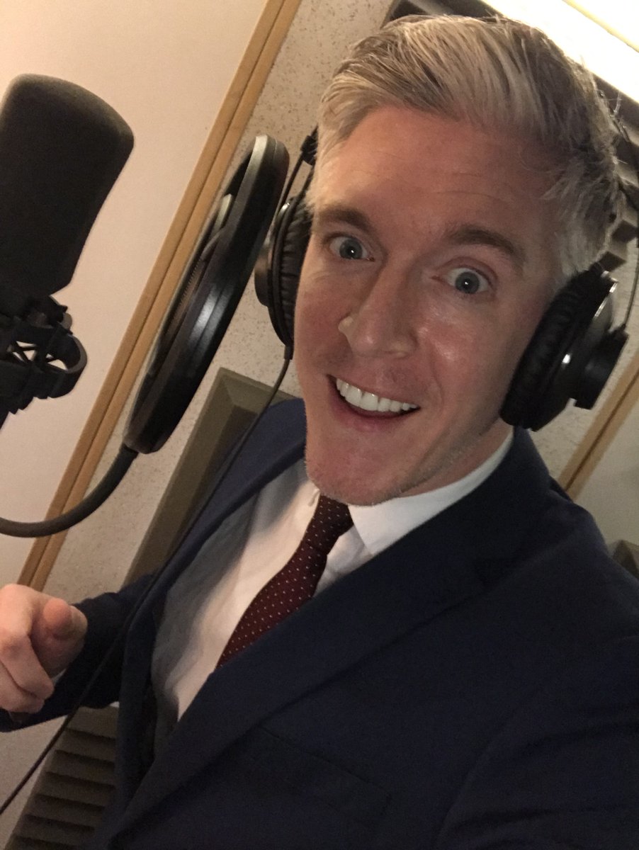 DamnGoodVoices's tweet photo. Damn Good Voice @lukejasztal smashed his first voiceover session with us this week for @RAPP! And I think he wins the best-dressed voiceover artist award! #damngoodvoices #VO #voiceover

https://t.co/b20EwJBITD https://t.co/d4sNSPUf0k