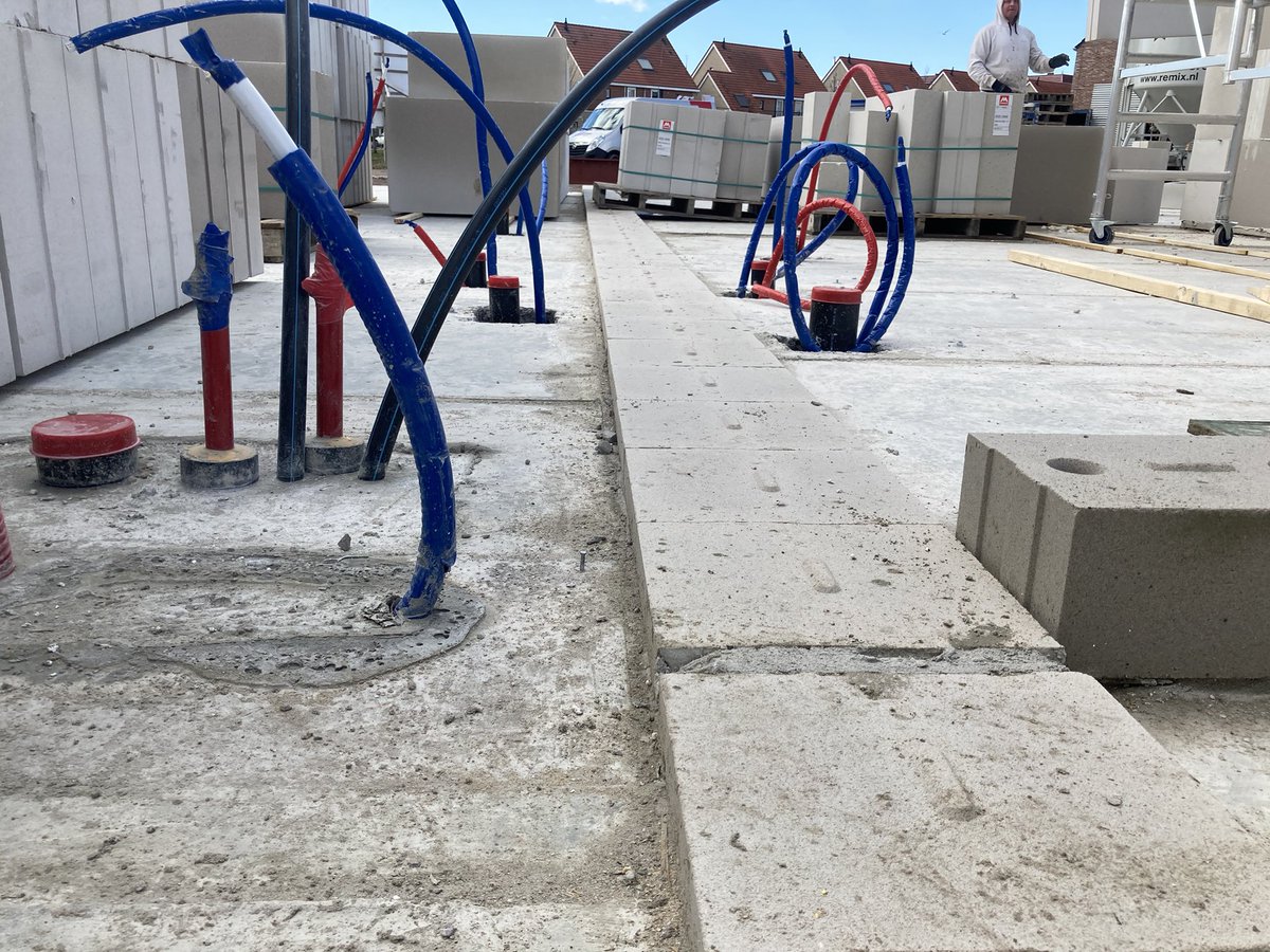 Het complex de Kroon krijgt wat vorm en leuk dat sommige details nu al zo duidelijk zichtbaar zijn.