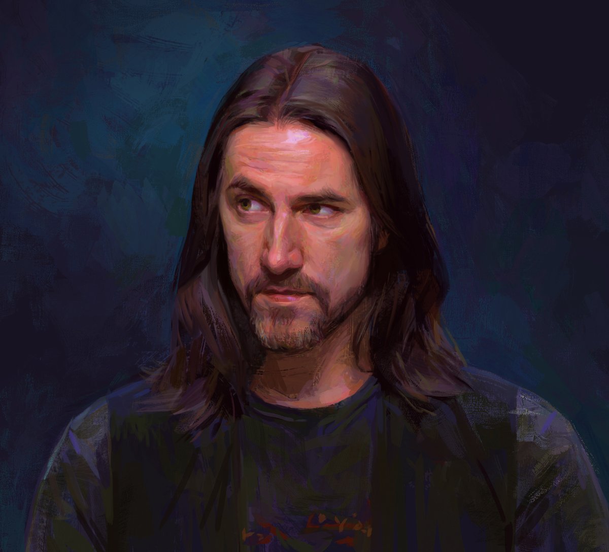 oxxxomo's tweet image. -as the sunlight slowly blinks away over the horizon, leaving you with the purples and blues of the night sky-
( portrait study )
@matthewmercer #CriticalRole 💔