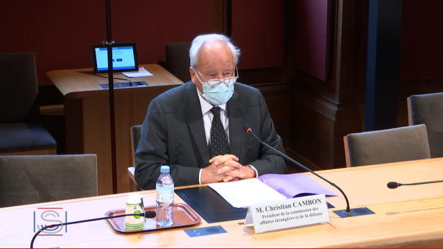 Senat's tweet photo. 🎙️ Système de combat aérien futur (#SCAF) : la #ComDefenseSenat, présidée par @ChCambon, lance une alerte sur la situation critique du projet.
Pour en savoir plus :
🔍 https://t.co/t84eR7OKxz
Revoir les auditions :
🎥 https://t.co/mXKIHJXqMU https://t.co/uO4URIzbRQ