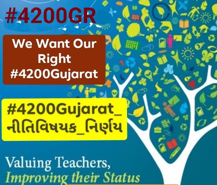 #4200GR
East or West 4200GR is the best: for our 65000 teacher
<a href="/INCGujarat/">Gujarat Congress</a> 
<a href="/News18Guj/">News18Gujarati</a>
<a href="/VtvGujarati/">VTV Gujarati News and Beyond</a>
<a href="/GSTV_NEWS/">GSTV</a>
<a href="/Zee24Kalak/">Zee 24 Kalak</a>
<a href="/imBhupendrasinh/">Bhupendrasinh Chudasama</a> 
<a href="/Nitinbhai_Patel/">Nitin Patel</a>
<a href="/abpasmitatv/">ABP Asmita</a> 
<a href="/EtvGujaratiNews/">Etv News Gujarati</a>
<a href="/vijayrupanibjp/">Vijay Rupani Memorial</a> 
<a href="/ndtv/">NDTV</a> <a href="/DainikBhaskar/">Dainik Bhaskar</a> <a href="/Divya_Bhaskar/">Divya Bhaskar</a>
<a href="/AAPGujarat/">AAP Gujarat</a>
@BSPGujarat09