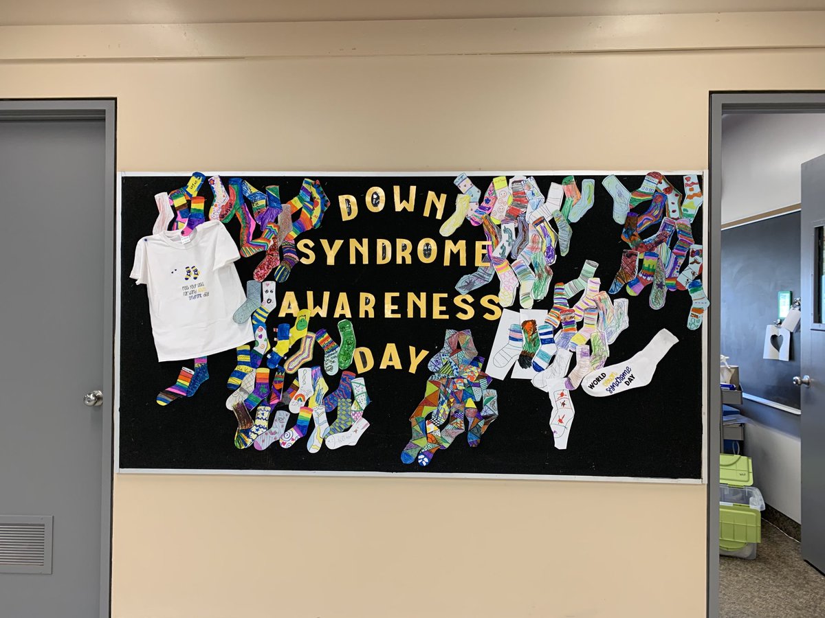 JosephGibbonsPS's tweet photo. We celebrated World Down Syndrome Day today and Rocked our Socks!! https://t.co/3rMJ3HTbyp
