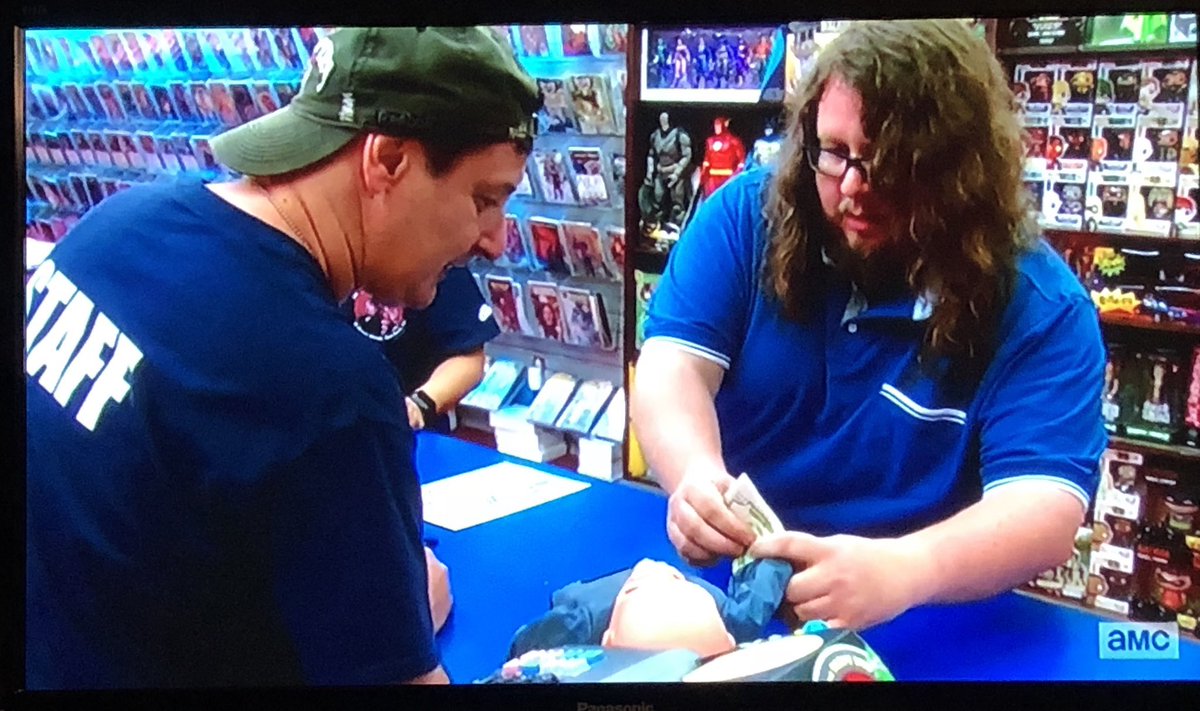 baconnated's tweet photo. Three years ago I made my television debut on AMC’s Comic Book Men! #LifeatATT #iDesign4TU https://t.co/04SEJCIzaK