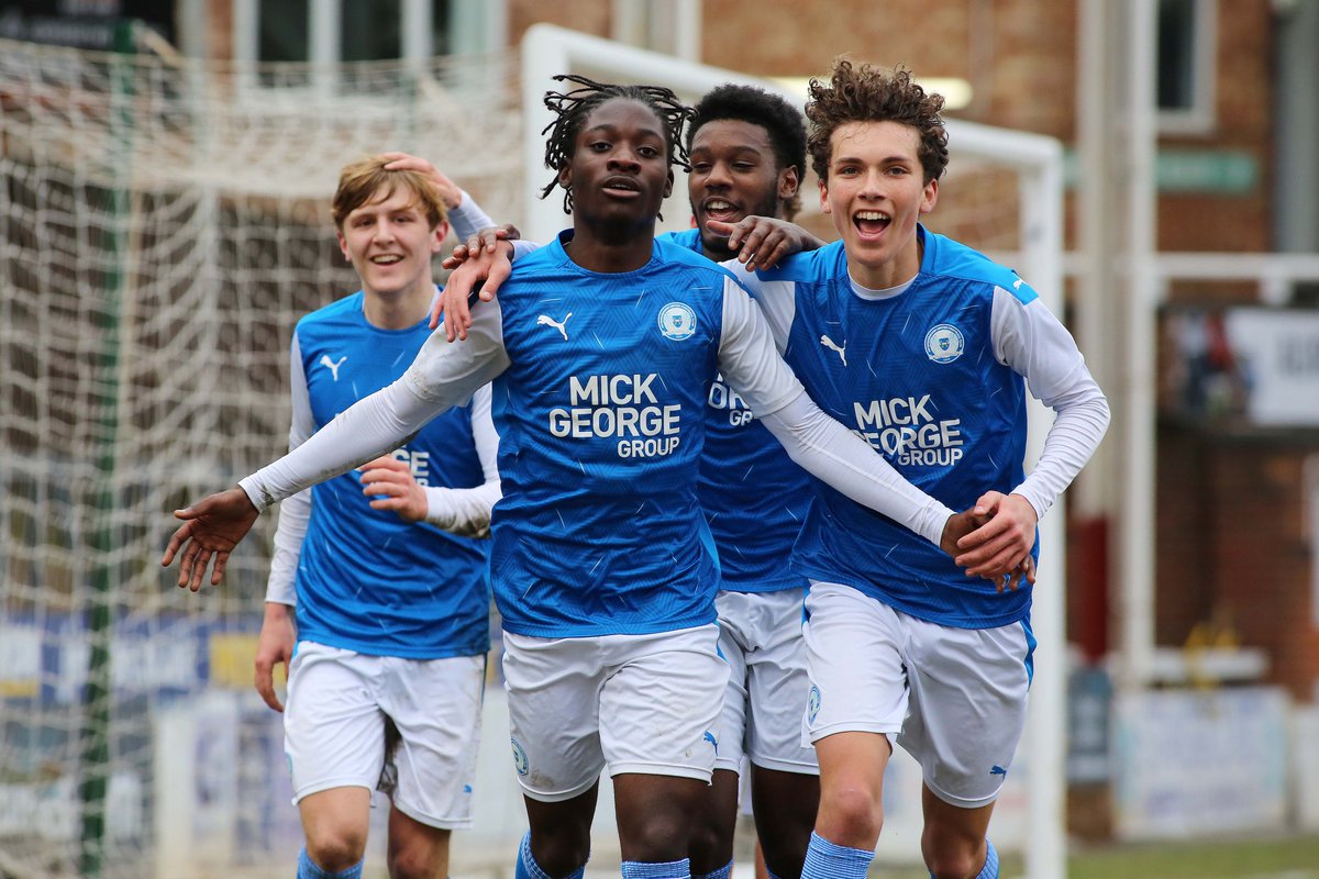 theposh's tweet photo. 📷 Goals from Charlie O'Connell and Nicky Gyimah-Bio saw the #pufc Youth Team defeat @drfc_official 2⃣-1⃣ in the FA Youth Cup 3rd Round. https://t.co/m9JsL2LenT