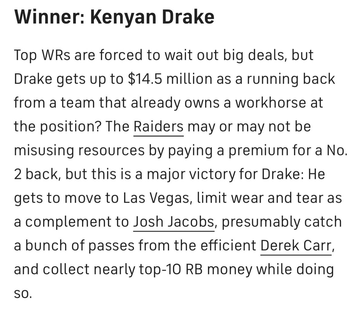 _SportsTrust's tweet image. &amp;amp; the winner is.... 

@KDx32 💰 | #LegendsLiveHere 

Full article 👇
cbssports.com/nfl/news/nfl-f…