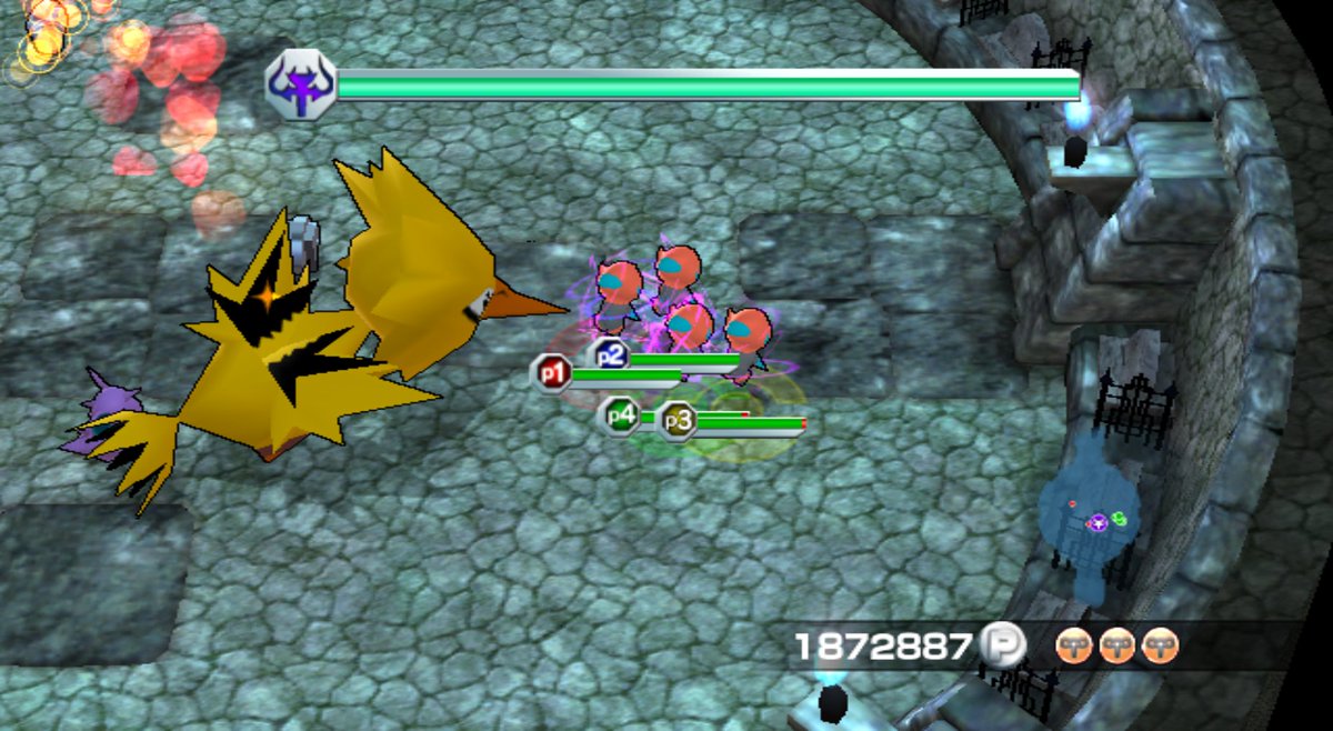 UltGlitchFinder's tweet image. Shiny Zapdos boss! #PokemonRumble #RumbleWeekend