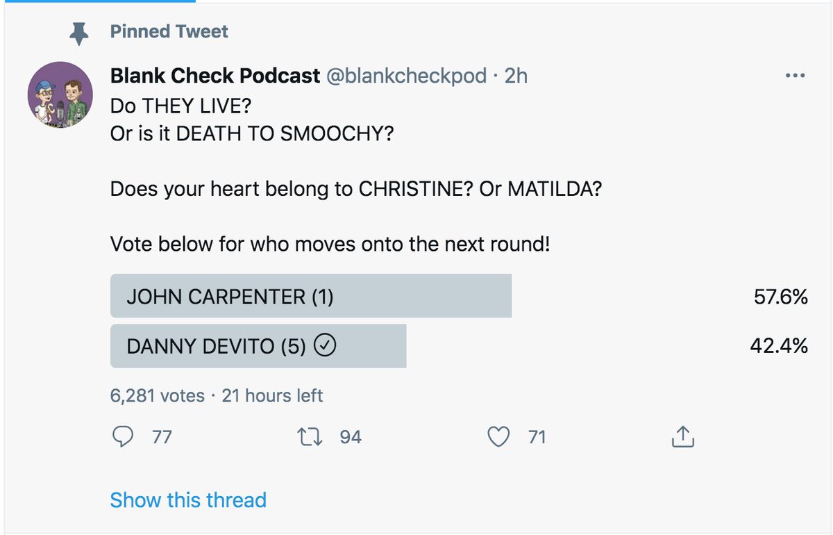 Arijacobson's tweet photo. @tinydadman @blankcheckpod @benhosley Devito as Buzz Lightyear https://t.co/PRKfkpLYay