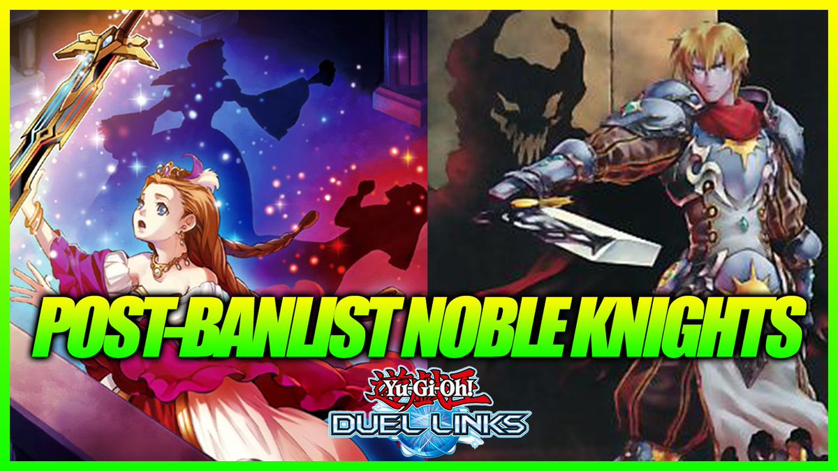 CorruptNeo's tweet image. Post-Banlist Noble Knights, Check it out guys! 🔥 #YGODuelLinks #duellinks #yugioh ▶️ youtu.be/2VpXyaPX1oo