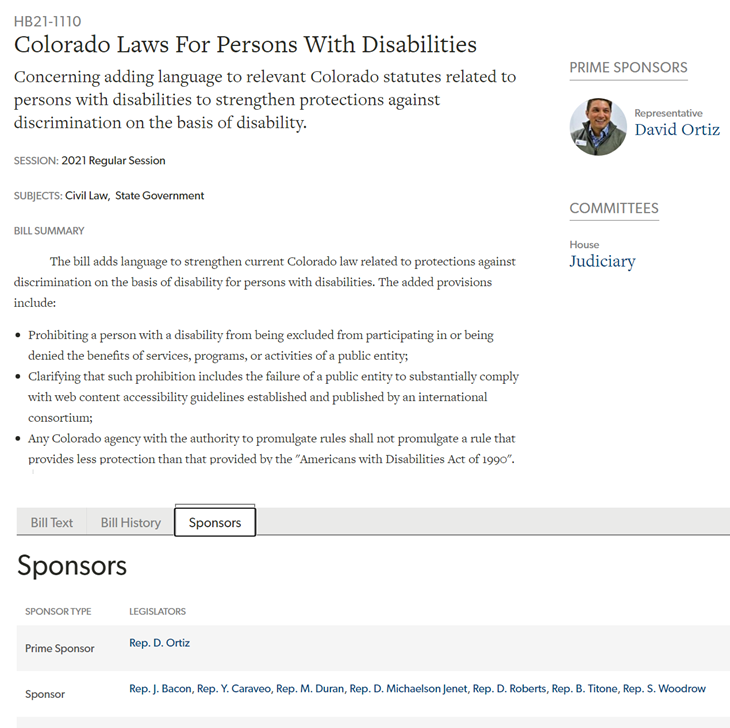 Rep Brianna Titone - COHD27 tweet media