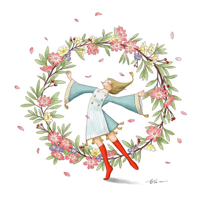 春分の日のtwitterイラスト作品 春分の日のtwitterイラスト作品