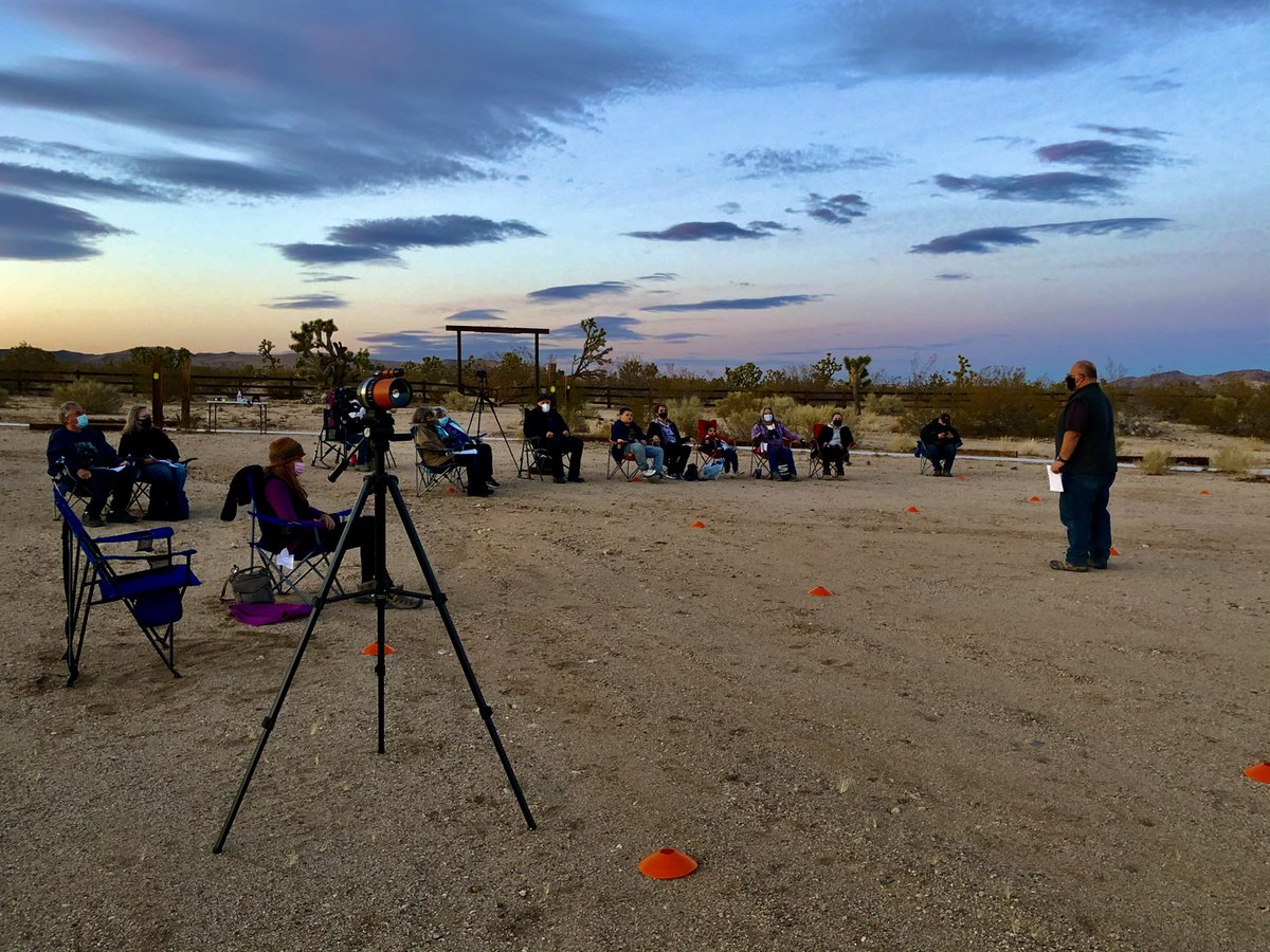 Fun Intro to Backyard Astronomy program at the ranch last night! Participants learned how to navigate the night sky w/ binoculars, and we looked at the moon &amp; Orion Nebula through a telescope. Signup for our newsletter at friendsofwbr.org for future program dates.
