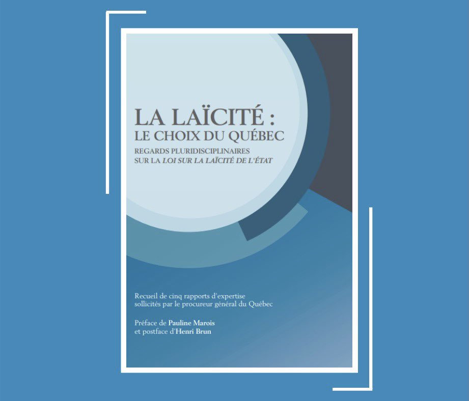 SJB_CAQ's tweet image. Nous avons construit, au fil des ans, un modèle de laïcité propre à notre nation. Aujourd'hui, nous rendons accessible un ouvrage qui regroupe les rapports d’expertise produits afin de soutenir la validité de la Loi sur la laïcité de l’État. Détails ➡️ bit.ly/3vF1a8a