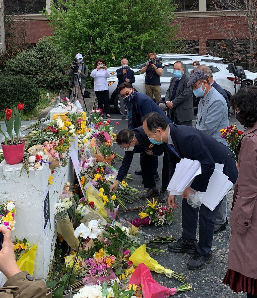 myhlee's tweet image. Korean American community leaders in Atlanta called for a thorough investigation, specifically raising concerns about initial police statements that the suspect “had a really bad day.”
