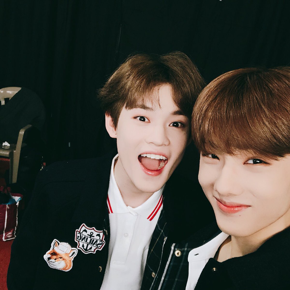 they lowkey look like vampires there˜”*°•day 78 of 365˜”*°•   ˜”*°•with  #CHENLE  #辰乐 ˜”*°•