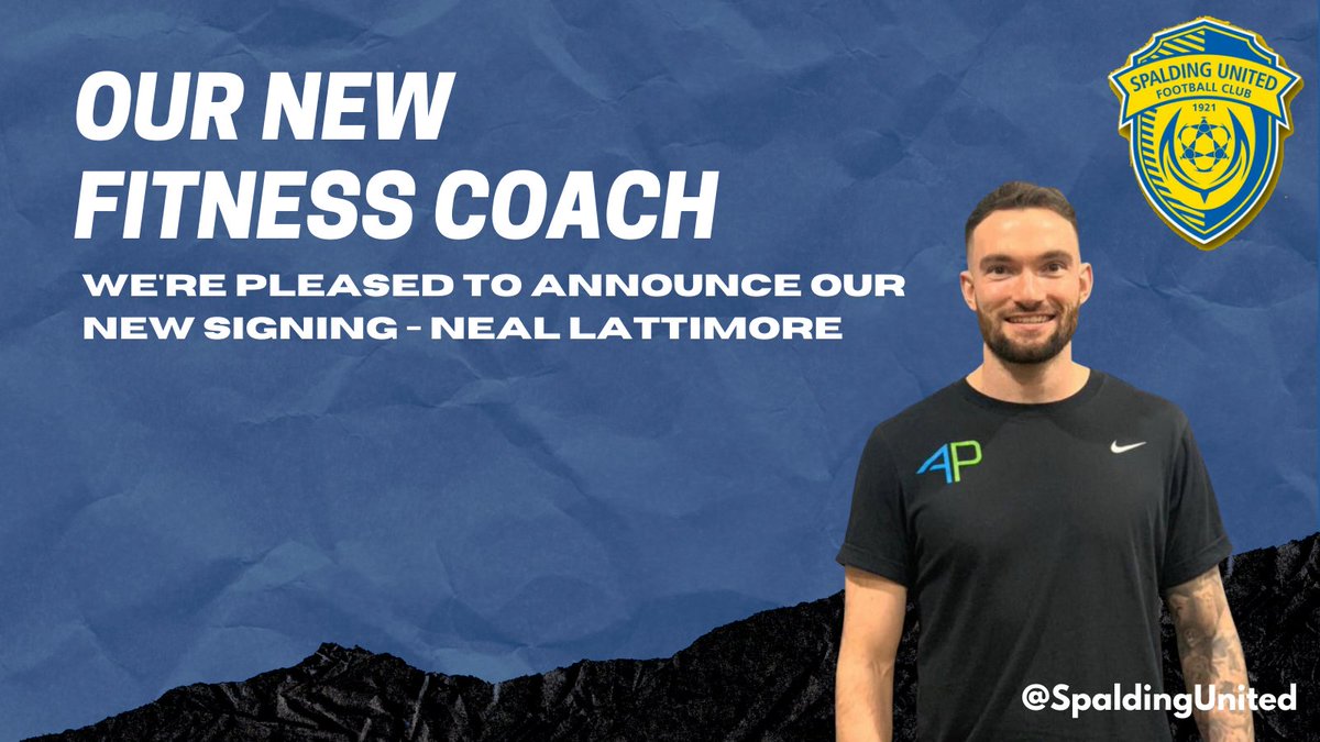 Spalding United FC (@spaldingunited) on Twitter photo Spalding United are delighted to announce the appointment of Neal Lattimore as the new fitness Coach. <a href="/neal2156/">Neal Lattimore</a> <a href="/ActivePerformUK/">Active Performance UK</a> Spalding United are delighted to announce the appointment of Neal Lattimore as the new fitness Coach. <a href="/neal2156/">Neal Lattimore</a> <a href="/ActivePerformUK/">Active Performance UK</a>