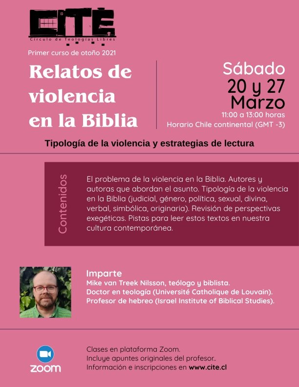 MikevanTreek's tweet photo. Mañana comienza el primer ciclo de cursos de @Cite_cl https://t.co/m5CUUFXJ9F Pensar teológico en controversia. https://t.co/NP0056G1qF