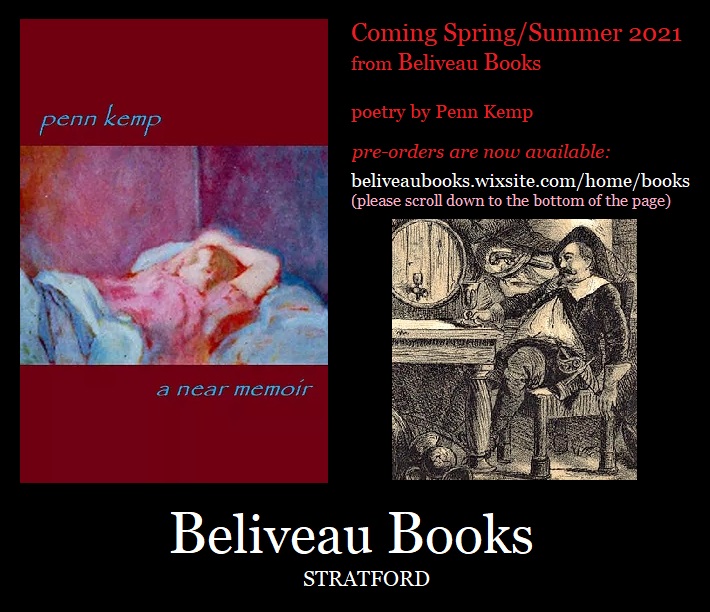 Another announcement from the Beliveau ... #CanLit #poetry #ldnont #StratfordOn