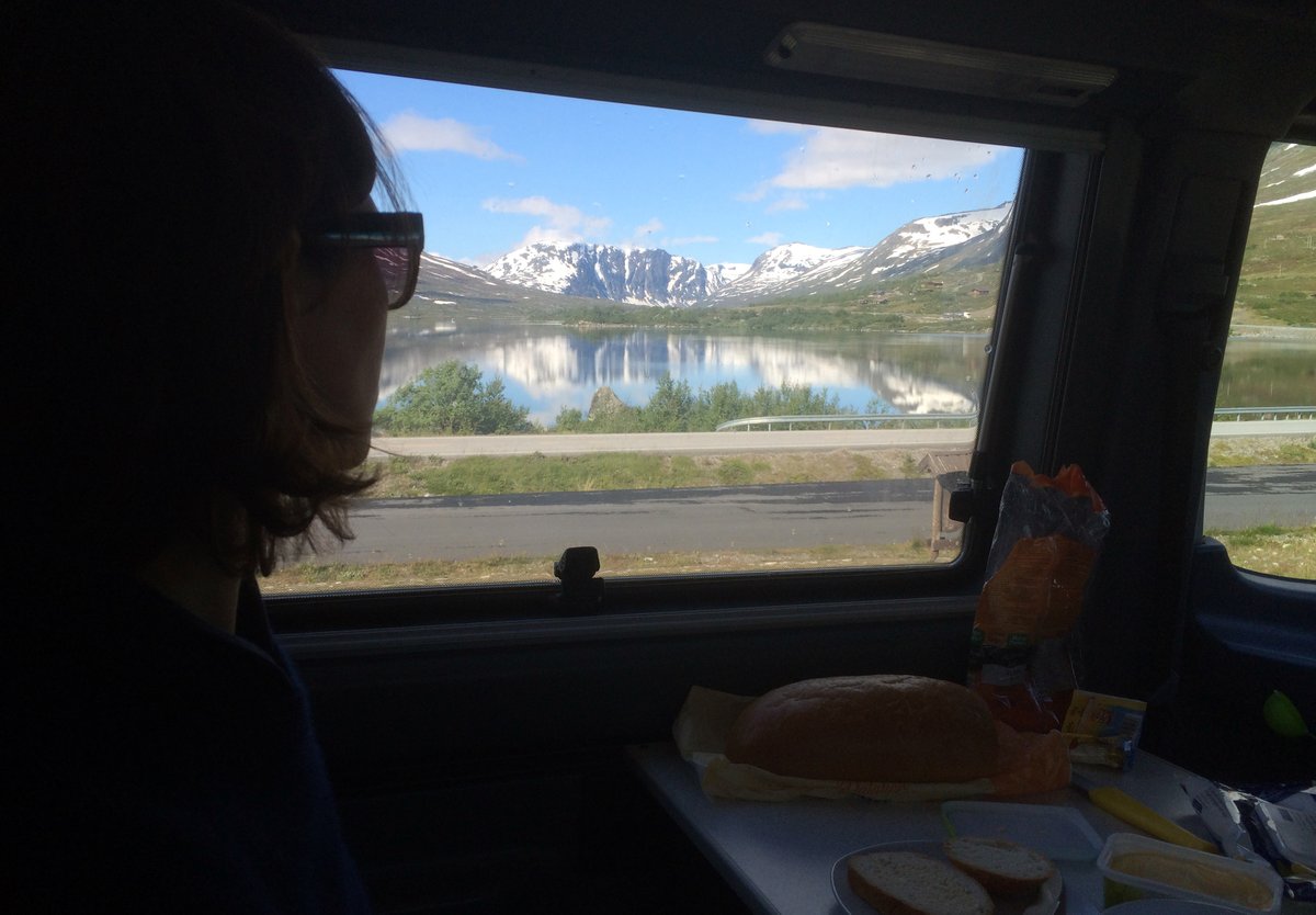 whameeuw's tweet image. #TheOverlandArchives : breakfast with a view at #Oppdal #Norway #2015