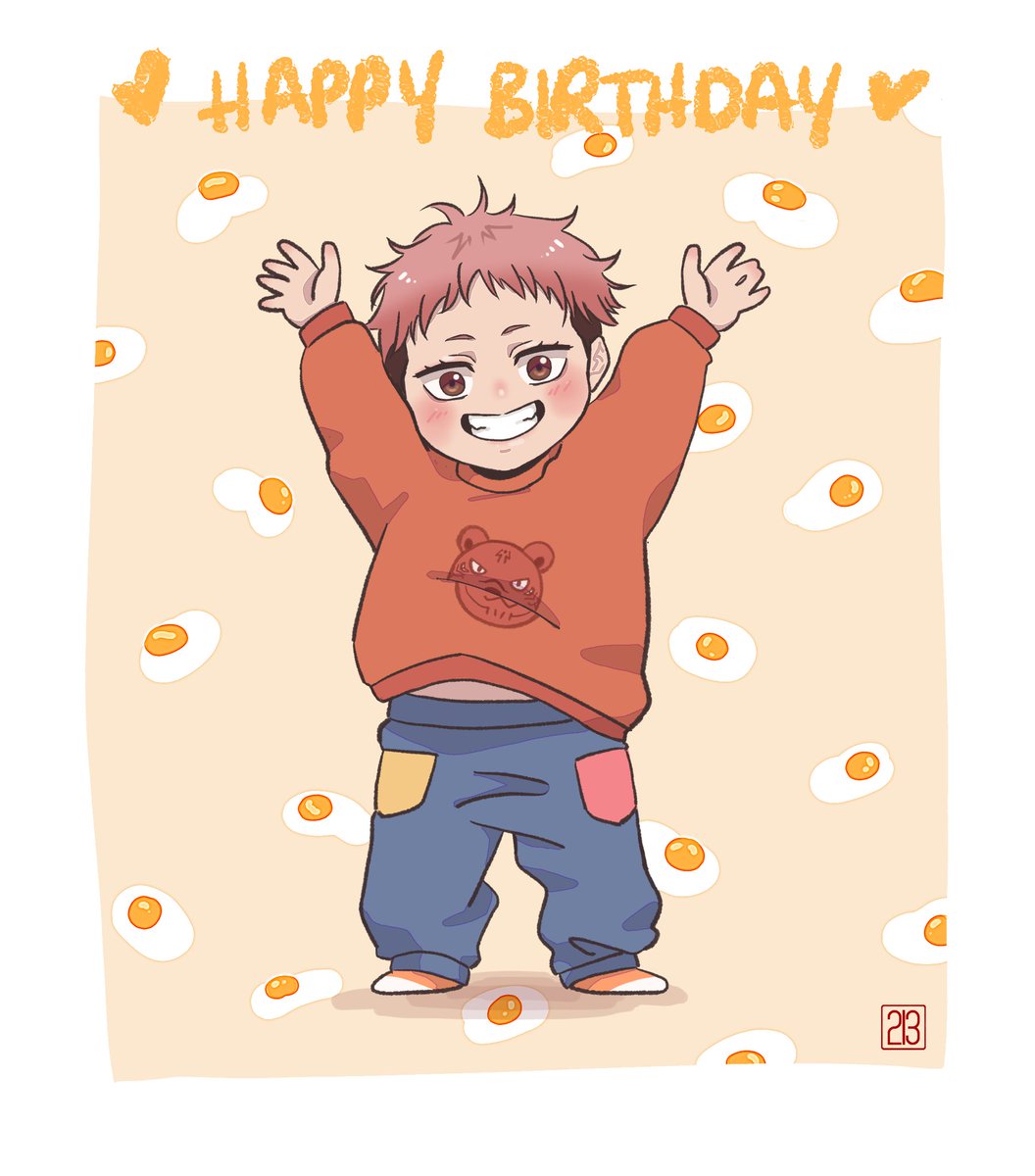 Birthday baby 🧡💛

#Itadoriyuuji 