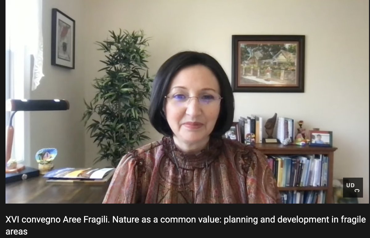UrbanCenterRO's tweet photo. Seleni Matus, Executive Director of International Institute of Tourism Studies, è ora al XVI @areefragili con un talk dal titolo "Nature as a common value: planning and development in fragile
areas".

Diretta su https://t.co/nafnvid5As 
#innovationlab https://t.co/MJwDq4uTpc