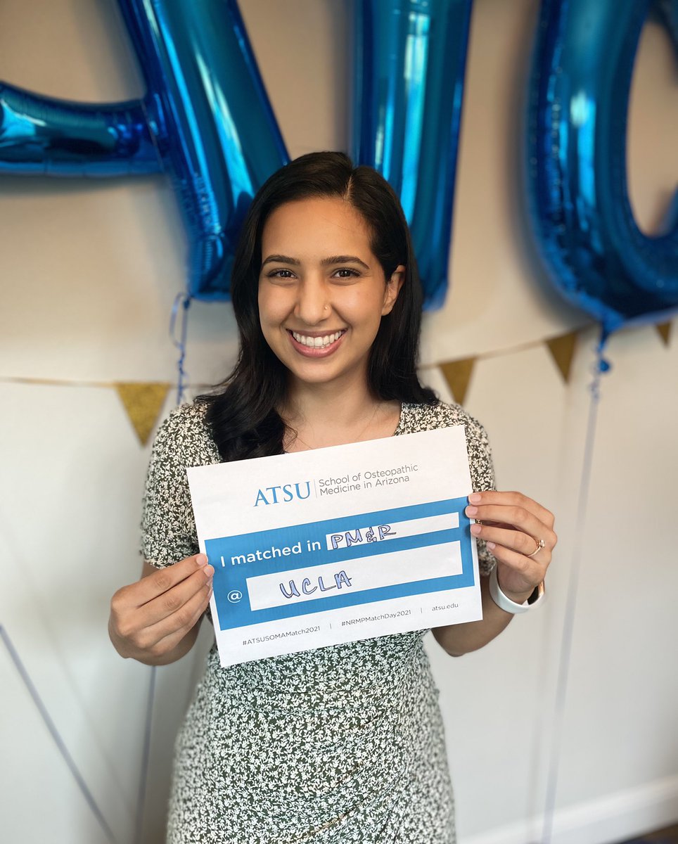 Harman Grewal (@_harmangrewal) on Twitter photo I am so happy to share that I will heading to UCLA for PM&R! #Physiatry Congratulations to all who matched this week, what a journey it has been!
<a href="/AAPhysiatrists/">Assoc. of Academic Physiatrists (AAP)</a> <a href="/AAPhysiatry_MSC/">AAP Medical Student Council PM&R</a> <a href="/UCLAHealth/">UCLA Health</a> #MatchDay2021 #ATSUSOMAMATCH2021 I am so happy to share that I will heading to UCLA for PM&R! #Physiatry Congratulations to all who matched this week, what a journey it has been!
<a href="/AAPhysiatrists/">Assoc. of Academic Physiatrists (AAP)</a> <a href="/AAPhysiatry_MSC/">AAP Medical Student Council PM&R</a> <a href="/UCLAHealth/">UCLA Health</a> #MatchDay2021 #ATSUSOMAMATCH2021