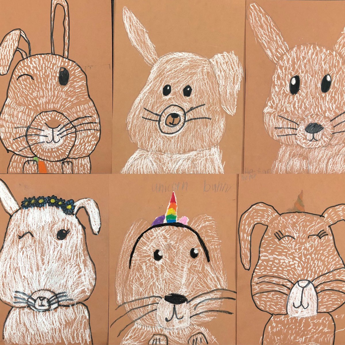 WCDS_Lower's tweet photo. Second graders are ready to hop into spring! Check out these adorable bunnies they created in Art class with Mrs. Weiss! #WCDSGrade2 #WCDSArts https://t.co/T0yYi4AoPP