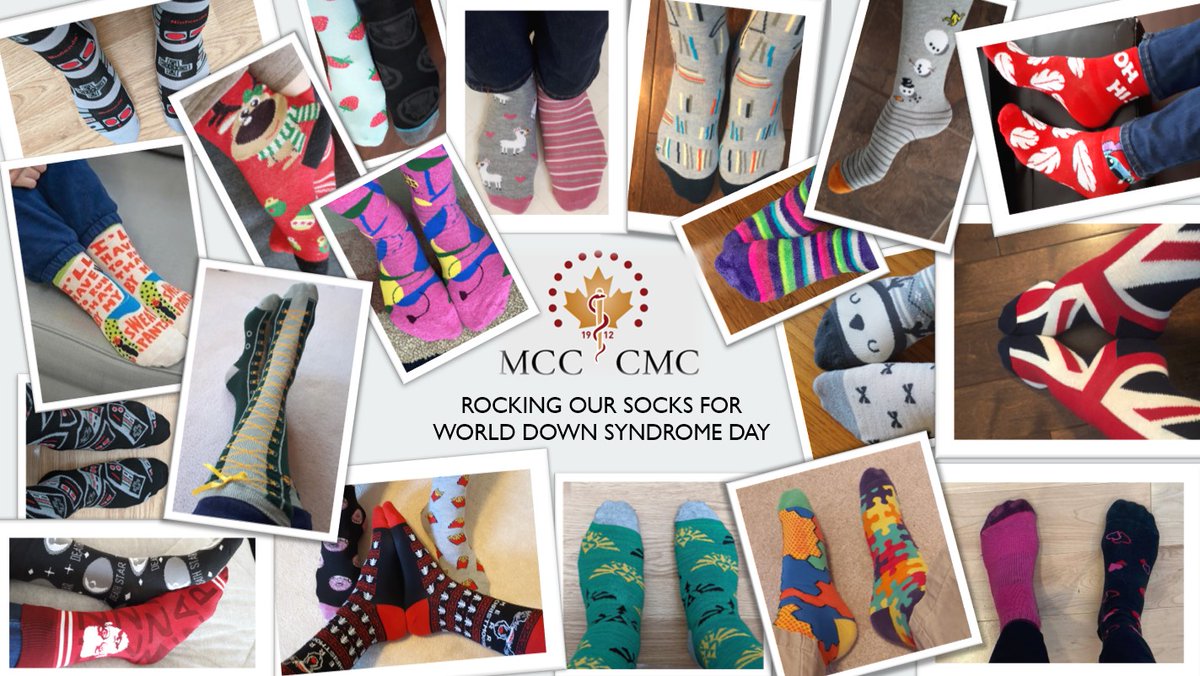 On this #WorldDownSyndromeDay, the team at the MCC is proud to be wearing their crazy socks to help raise awareness and create a global voice for the rights, inclusion and well-being of individuals with this condition.🧦 <a href="/DSACO/">DSACO</a> #crazy4DSACO <a href="/WorldDSDay/">World Down Syndrome Day</a> #WDSD2020 #WDSD #MedEd