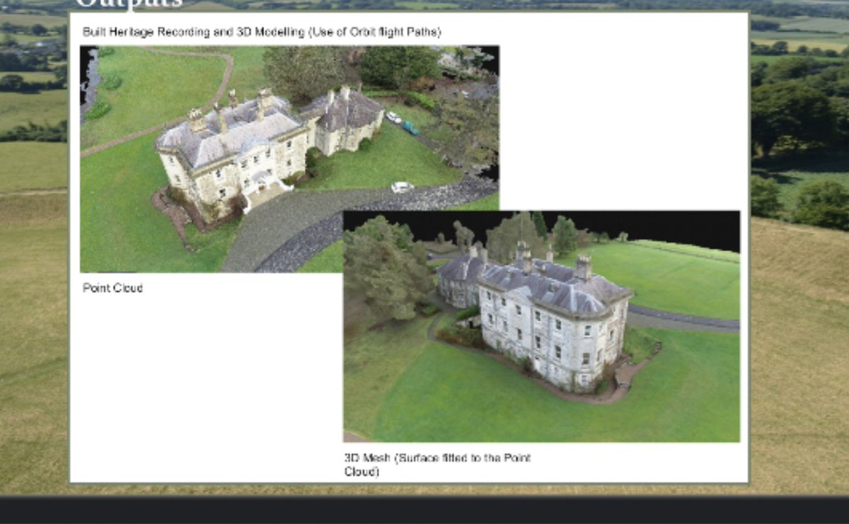 GeoConor's tweet photo. Thanks to the Built Heritage and Archaeology Team @CommunitiesNI for inviting me to talk all things UAV/drone and heritage survey! Looking forward to future collaborations in protecting and monitoring our heritage! #Drones4Good #CPD #DroneEd #Survey @QUBGeography @arcpalqub https://t.co/BfKTxWwLtm