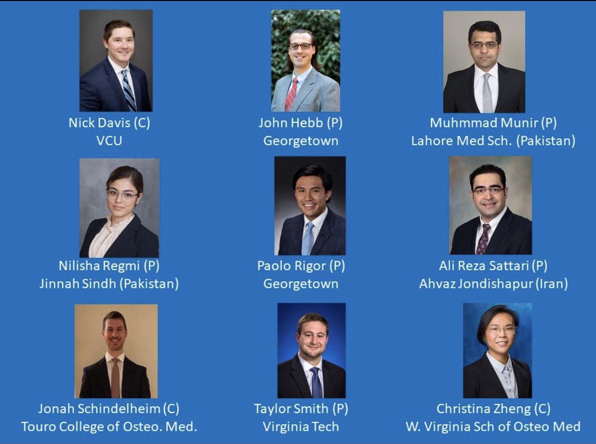 We are so excited to introduce to you our new class! A big congratulations and welcome to our upcoming interns. Can’t wait until July! #SurgTwitter #MatchDay2021