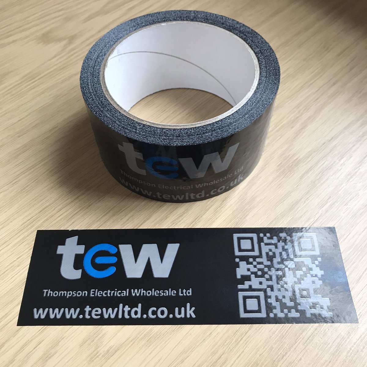 tew_ltd's tweet photo. Another own branded item for TEW. @kitepackaging hooked us with our branded packing tape. #branding #electricalwholesale #electricalwholesaler #electricalcontractors #elland #Halifax #brighouse #huddersfield #westyorkshire https://t.co/mdtzcWw3JD