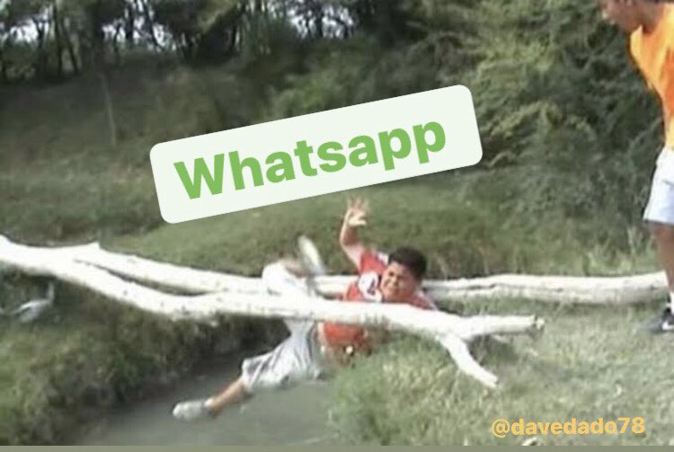DAVEDADO78's tweet photo. Hace unos momentos #whatsapp https://t.co/GP2uQmbQXS