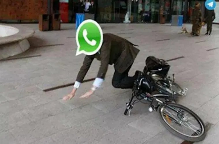 Telemetro's tweet photo. WhatsApp en estos momentos ... https://t.co/NlL4ig8vHk