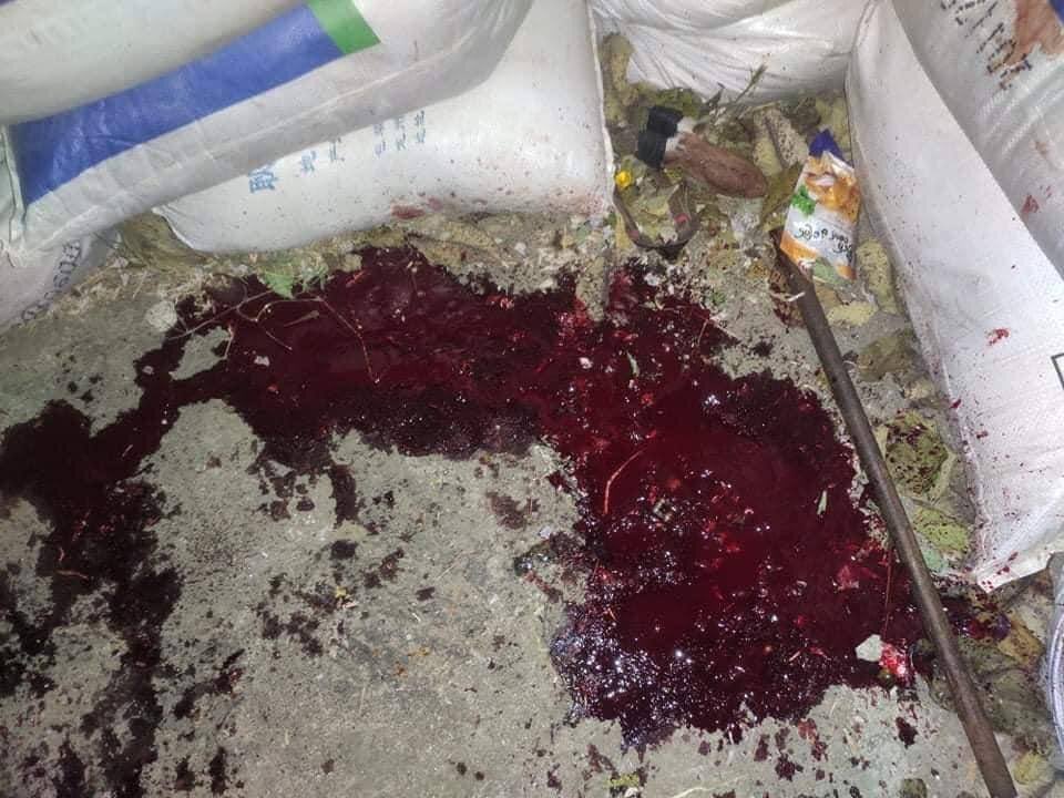 UYalAung1's tweet photo. Military junta terrorists continuously opened gunfire in Mogok, and total 3 got shot. Reportedly, two civillians( U Myint Naing&amp; Ko NaingLinAung) passed away due to gunshot wounds. Another one is in critical condition.
R2P NOW
#WhatsHappeningInMyanmar  #Mar19Coup https://t.co/r32Gwqfh2e