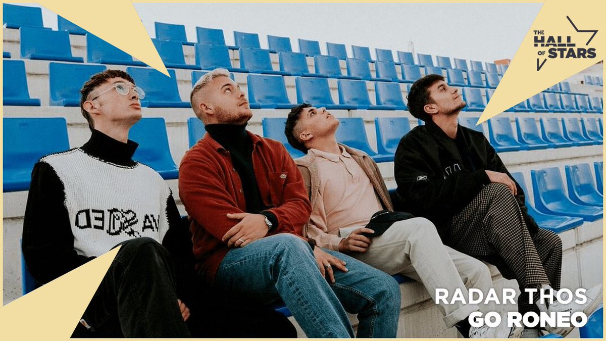 TheHallOfStars's tweet photo. Dicen que son el mejor peor grupo de rock, pero a nosotros nos encantan🤩
Los chicos de @Go_Roneo se han pasado por el #RadarTHOS para hablar de “Cocacola y Mentos” y más 👀💥
Te lo contamos en 👉🏼 https://t.co/19eJfVT5Sm https://t.co/GiCtLxtX2e