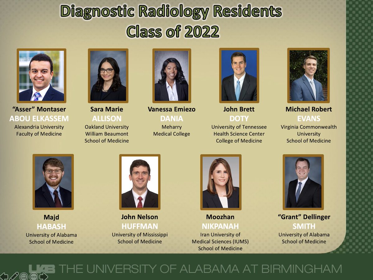 UAB Radiology Residency tweet media