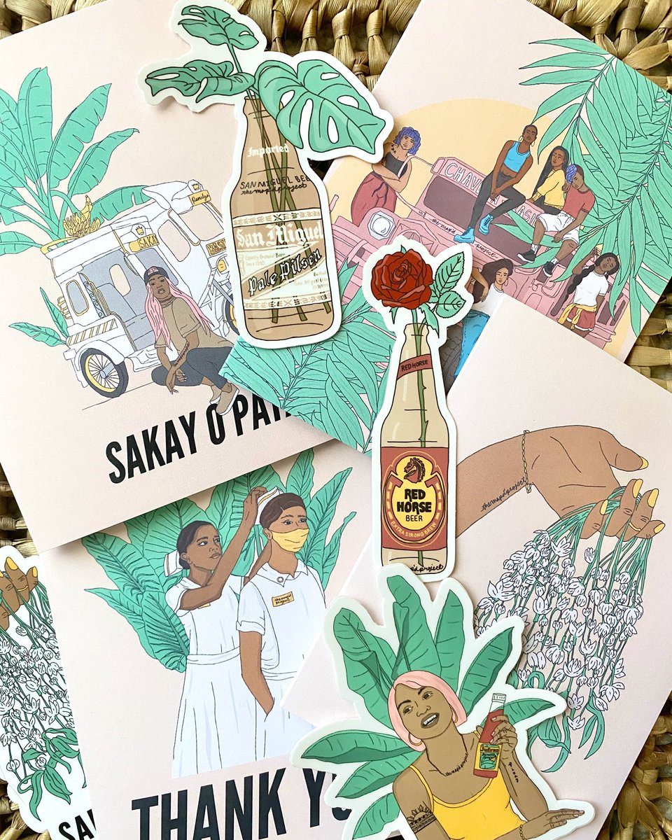 iARsoSilly's tweet image. just launched but instagram decides to go down 🥺 would love you all to check out my new greeting cards &amp;amp; stickers that reflect my Filipino culture 🥲👉🏽👈🏽

themapdproject.com/collections/sh…