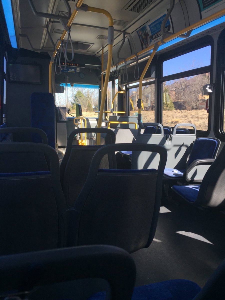 emptey bus moments