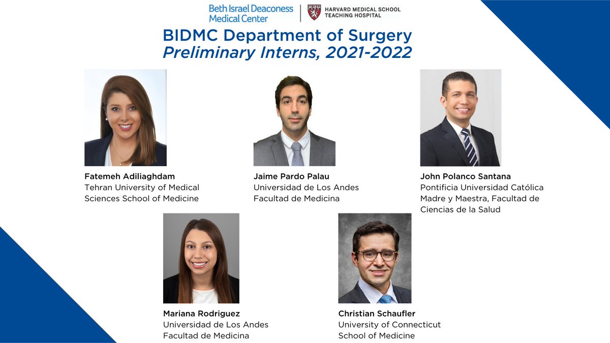 We look forward to welcoming our preliminary interns to the <a href="/BIDMCSurgery/">BIDMC Department of Surgery</a> <a href="/BIDMChealth/">BIDMC</a> family in June! Congratulations to all! #surgmatch2021 #gensurgmatch2021 #Match2021 @TaraSotskyKent