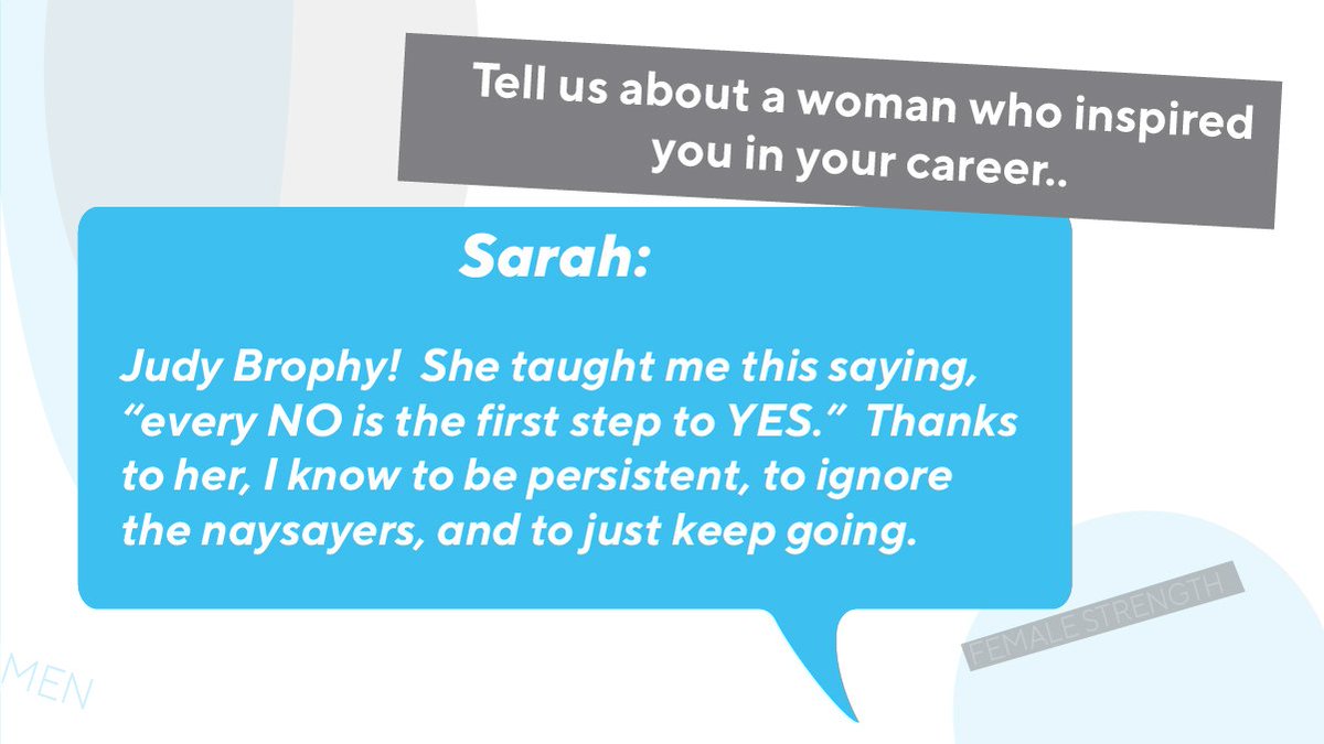 Excited to share Sarah Andrew Wilson's story for our #womenshistorymonth!

Learn more about how she started her journey in #voicetech, as well as who inspired her to stay persistent, ignore naysayers, and to just keep going!
#voicefirst #womenintech #voicetalks #heygoogle