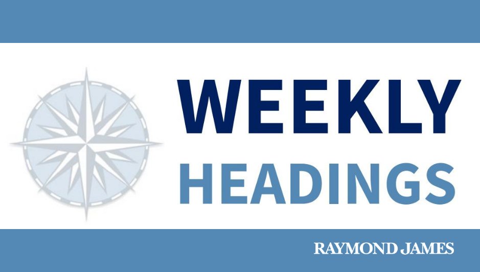 Tomorrow marks one year since California became the first state to declare a stay-at-home order. The last 12 months have been challenging, but this week's #WeeklyHeadings reviews the remarkable financial market rebounds that have occurred since the lows. rjsocialmedia.com/tum79p